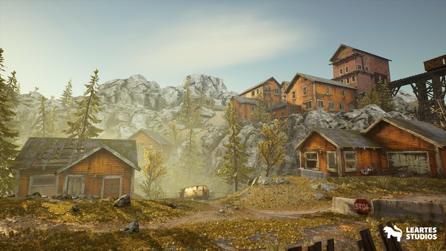 独特废弃旧工人采矿村庄3D场景模型UE格式素材 Old Workers Village 样机素材 第6张-素材湾丨精选海外优质设计素材资源 独特废弃旧工人采矿村庄3D场景模型UE格式素材 Old Workers Village 样机素材 sucaiwan.com