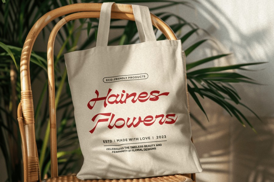 复古逆反差品牌Logo标题文字设计PSAI手写签名效果英文字体安装包 Phalarope | Reverse Contrast Script Font 设计素材 sucaiwan.com