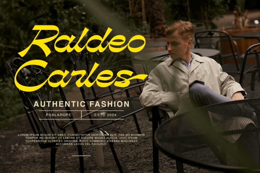 复古逆反差品牌Logo标题文字设计PSAI手写签名效果英文字体安装包 Phalarope | Reverse Contrast Script Font 设计素材 sucaiwan.com