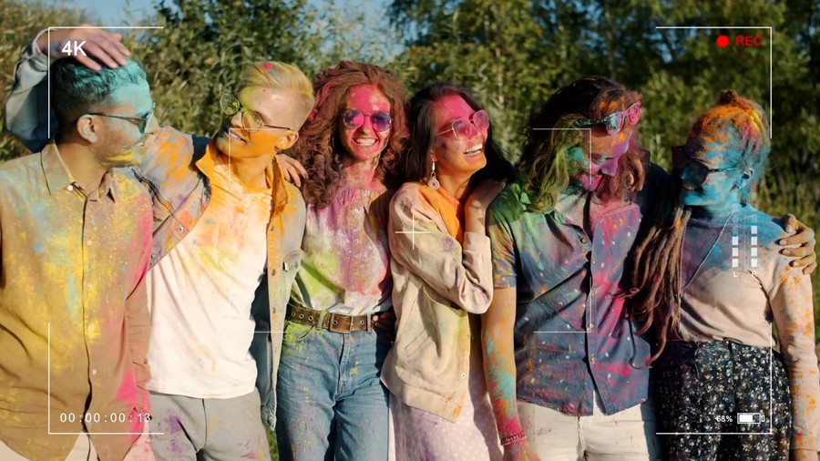 AE/PR Mogrt模板：4K/HD高级相机取景框快门声拍照转场过渡+快门音效 影视音频 sucaiwan.com