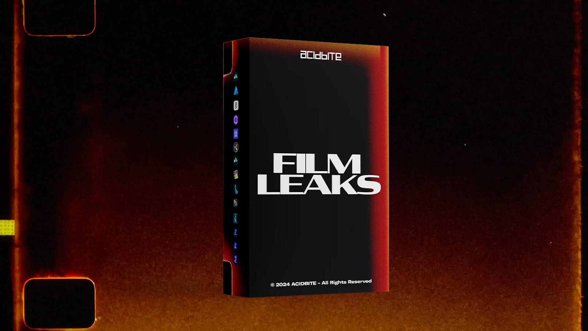 Acidbite - Film Leaks 34种4K高质量16MM胶片漏光划痕穿孔颗粒粗糙感纹理转场过渡视频效果叠加素材+SFX音效 影视音频 第2张-素材湾丨精选海外优质设计素材资源 Acidbite - Film Leaks 34种4K高质量16MM胶片漏光划痕穿孔颗粒粗糙感纹理转场过渡视频效果叠加素材+SFX音效 影视音频 sucaiwan.com