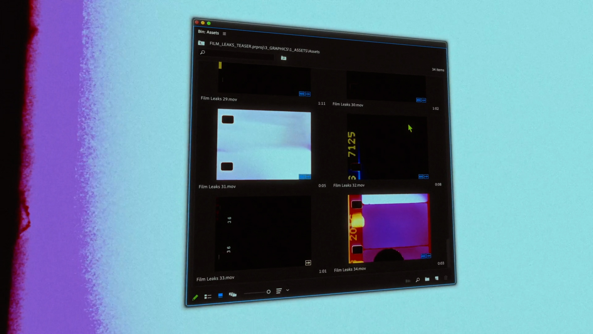 Acidbite - Film Leaks 34种4K高质量16MM胶片漏光划痕穿孔颗粒粗糙感纹理转场过渡视频效果叠加素材+SFX音效 影视音频 第8张-素材湾丨精选海外优质设计素材资源 Acidbite - Film Leaks 34种4K高质量16MM胶片漏光划痕穿孔颗粒粗糙感纹理转场过渡视频效果叠加素材+SFX音效 影视音频 sucaiwan.com