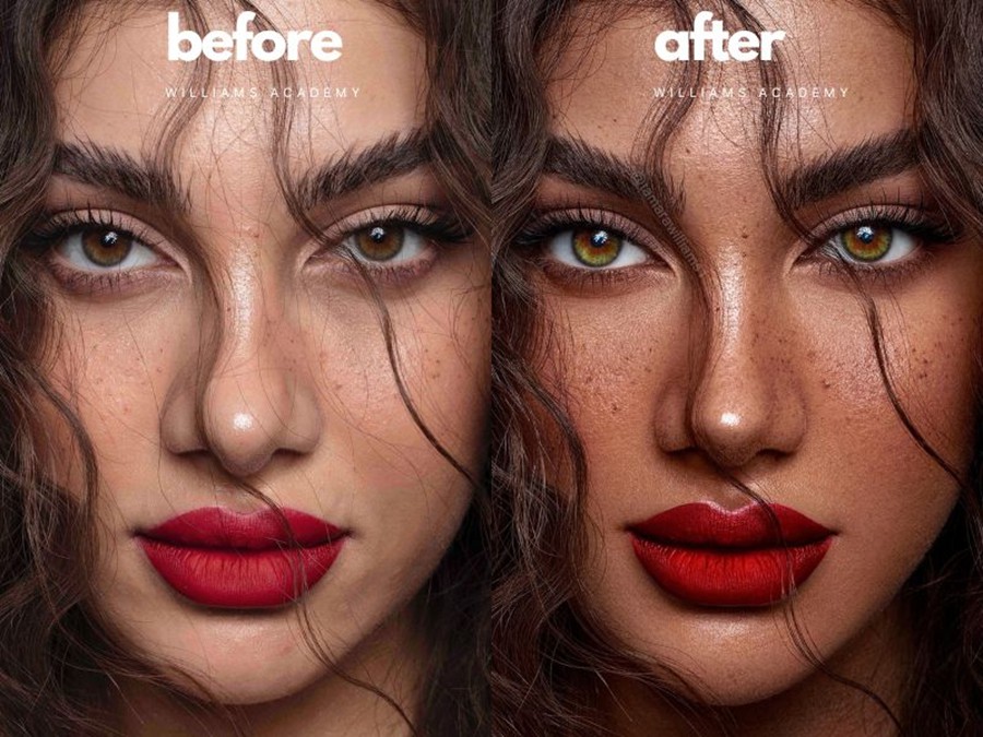 大师课程:时尚摄影和面部精修美容艺术大师课程+PS笔刷+PS动作 Tamara Williams - The Art of Beauty Masterclass 设计教程 第3张-素材湾丨精选海外优质设计素材资源 大师课程:时尚摄影和面部精修美容艺术大师课程+PS笔刷+PS动作 Tamara Williams - The Art of Beauty Masterclass 设计教程 sucaiwan.com