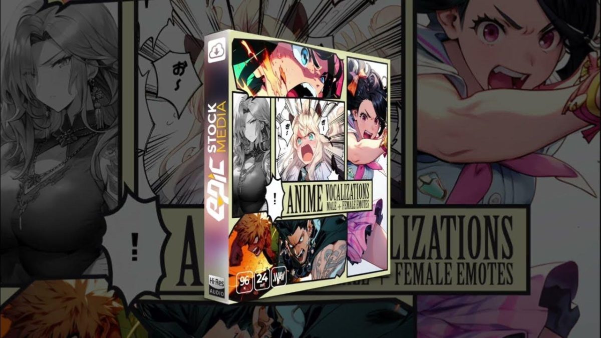 1102组动漫男女哭泣死亡打头跳跃大笑受伤配音无损音效素材包 Epic Stock Media Anime Character Vocalizations 影视音频 sucaiwan.com