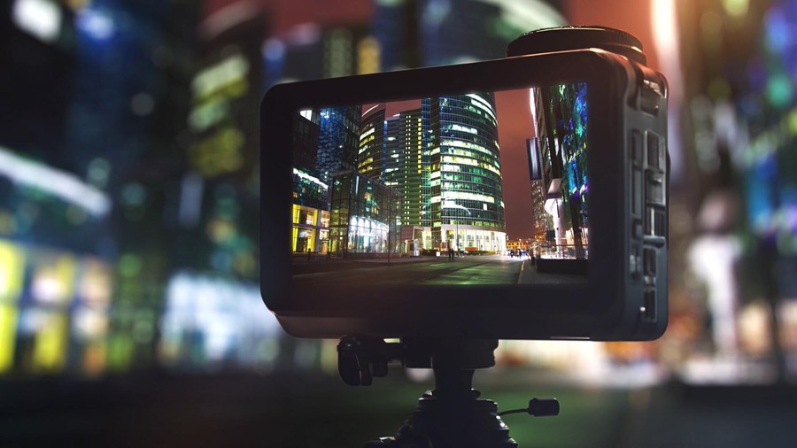 AE模板：14个真实相机摄像机视角视频播放效果屏幕模板 , sucaiwan.com