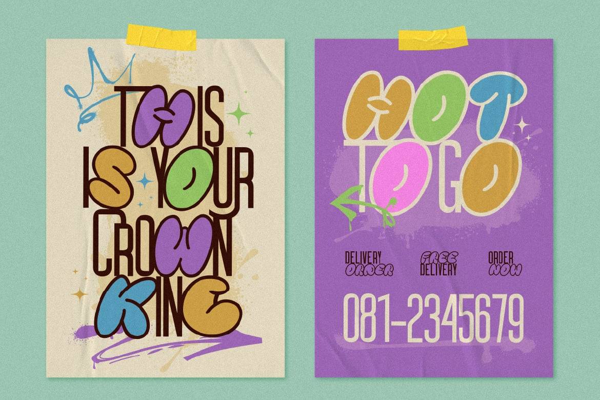 现代时尚品牌街头服饰徽标设计无衬线英文字体安装包 Ronsbel 设计素材 sucaiwan.com