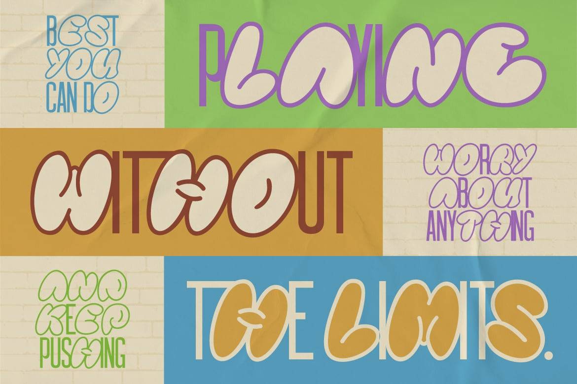 现代时尚品牌街头服饰徽标设计无衬线英文字体安装包 Ronsbel 设计素材 sucaiwan.com