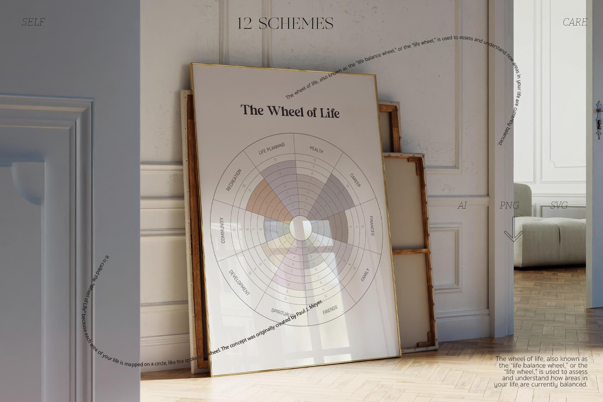 300个水彩插画风格产品包装几何图形渐变颗粒背景图封面设计素材套装 Self-Care Aesthetic — Mixed Media Collection 图片素材 sucaiwan.com