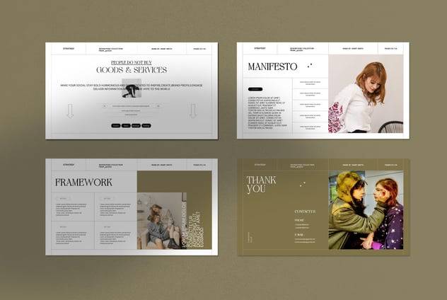 现代简约品牌营销策划演示文稿设计Keynote模版 Brand Strategy Presentation Template 幻灯图表 第6张-素材湾丨精选海外优质设计素材资源 现代简约品牌营销策划演示文稿设计Keynote模版 Brand Strategy Presentation Template 幻灯图表 sucaiwan.com