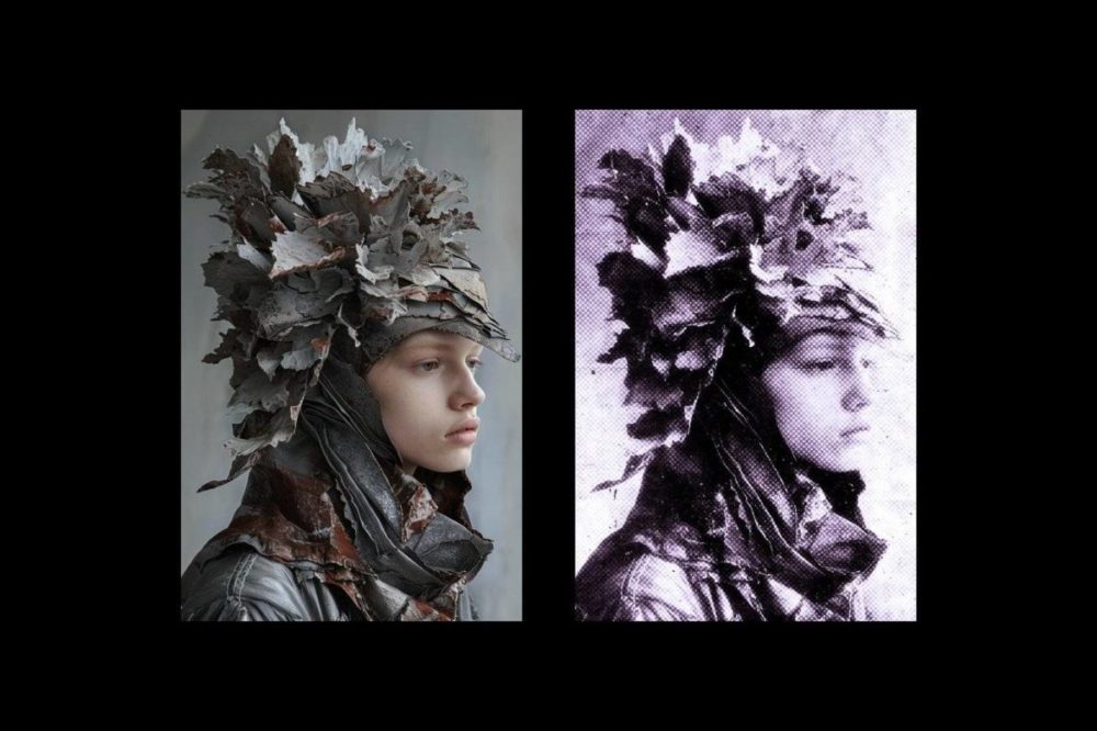 复古半色调Riso印刷照片效果PSD特效样机模板 Eternal Halftone Photo Effect 插件预设 sucaiwan.com