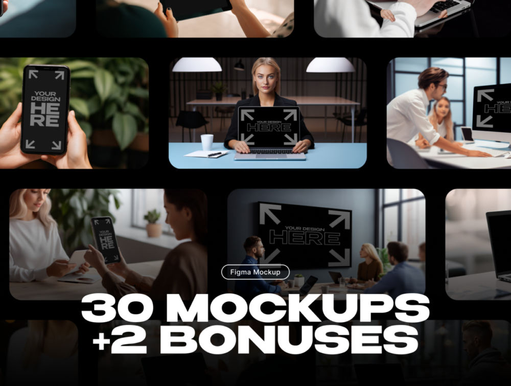 32款真实场景苹果iPhone手机iPad平板MacBook电脑iMac一体机贴图样机Figma模板素材 Mockup Devices in Authentic Environments 样机素材 第1张-素材湾丨精选海外优质设计素材资源 32款真实场景苹果iPhone手机iPad平板MacBook电脑iMac一体机贴图样机Figma模板素材 Mockup Devices in Authentic Environments 样机素材 sucaiwan.com