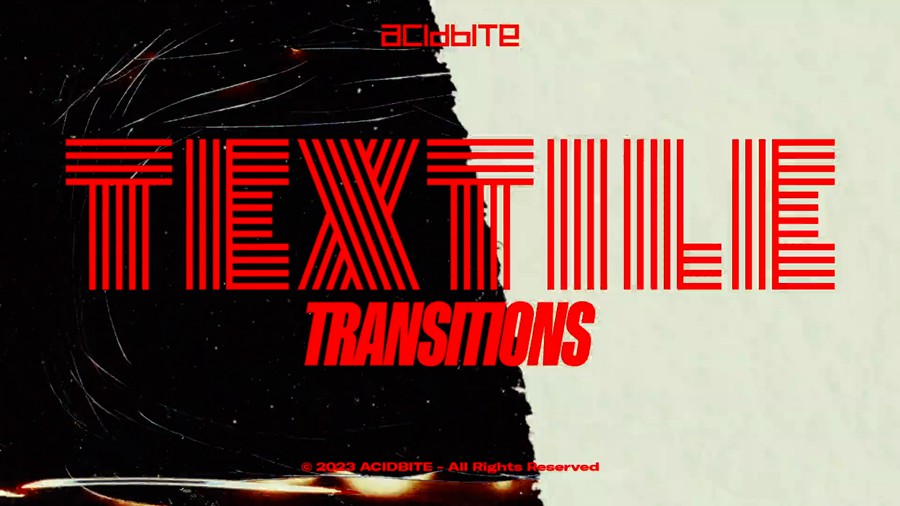 Acidbite - Textile Transitions 41个高质量复古纺织布料纹理磨损做旧划痕纸张边框MOV动画视频转场过渡插件模板叠加素材套装+音效 影视音频 第4张-素材湾丨精选海外优质设计素材资源 Acidbite - Textile Transitions 41个高质量复古纺织布料纹理磨损做旧划痕纸张边框MOV动画视频转场过渡插件模板叠加素材套装+音效 影视音频 sucaiwan.com