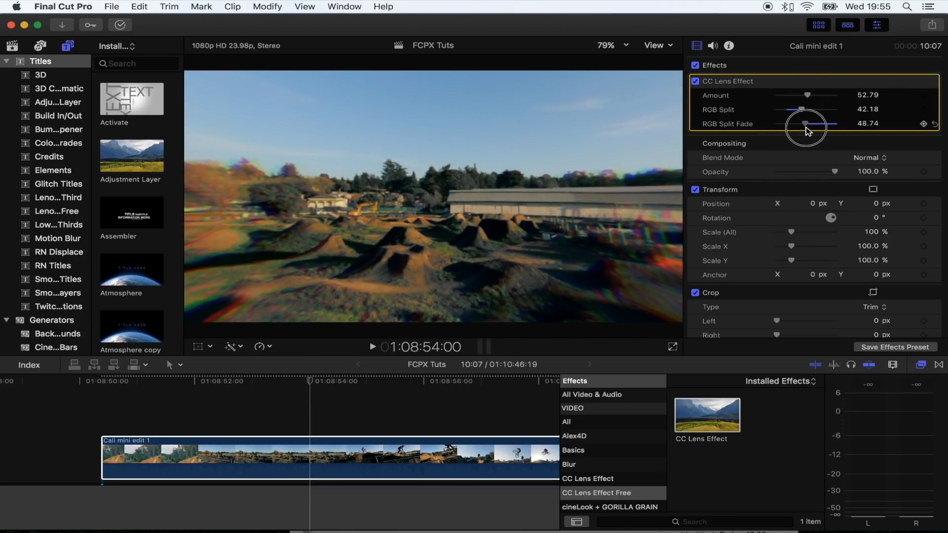 FCPX插件:广角镜头失真变形扭曲特效插件 Ryan Nangle – CC Lens Effects Pack , 第4张-素材湾丨精选海外优质设计素材资源 FCPX插件:广角镜头失真变形扭曲特效插件 Ryan Nangle – CC Lens Effects Pack , sucaiwan.com