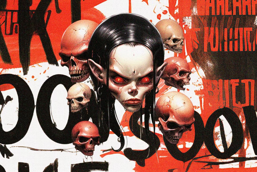 440多个复古Y2K迷幻主义拼贴艺术恐怖奇幻科幻未来暗黑街头涂鸦骷髅剪贴画PNG套装 Dark Visions – Graphic Bundle , 第3张-素材湾丨精选海外优质设计素材资源 440多个复古Y2K迷幻主义拼贴艺术恐怖奇幻科幻未来暗黑街头涂鸦骷髅剪贴画PNG套装 Dark Visions – Graphic Bundle , sucaiwan.com