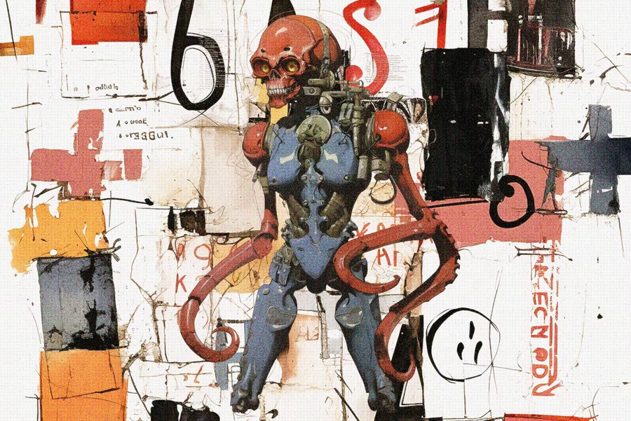 440多个复古Y2K迷幻主义拼贴艺术恐怖奇幻科幻未来暗黑街头涂鸦骷髅剪贴画PNG套装 Dark Visions – Graphic Bundle , 第5张-素材湾丨精选海外优质设计素材资源 440多个复古Y2K迷幻主义拼贴艺术恐怖奇幻科幻未来暗黑街头涂鸦骷髅剪贴画PNG套装 Dark Visions – Graphic Bundle , sucaiwan.com