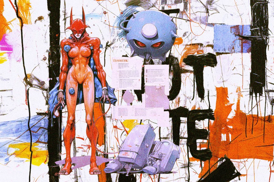 440多个复古Y2K迷幻主义拼贴艺术恐怖奇幻科幻未来暗黑街头涂鸦骷髅剪贴画PNG套装 Dark Visions – Graphic Bundle , 第8张-素材湾丨精选海外优质设计素材资源 440多个复古Y2K迷幻主义拼贴艺术恐怖奇幻科幻未来暗黑街头涂鸦骷髅剪贴画PNG套装 Dark Visions – Graphic Bundle , sucaiwan.com