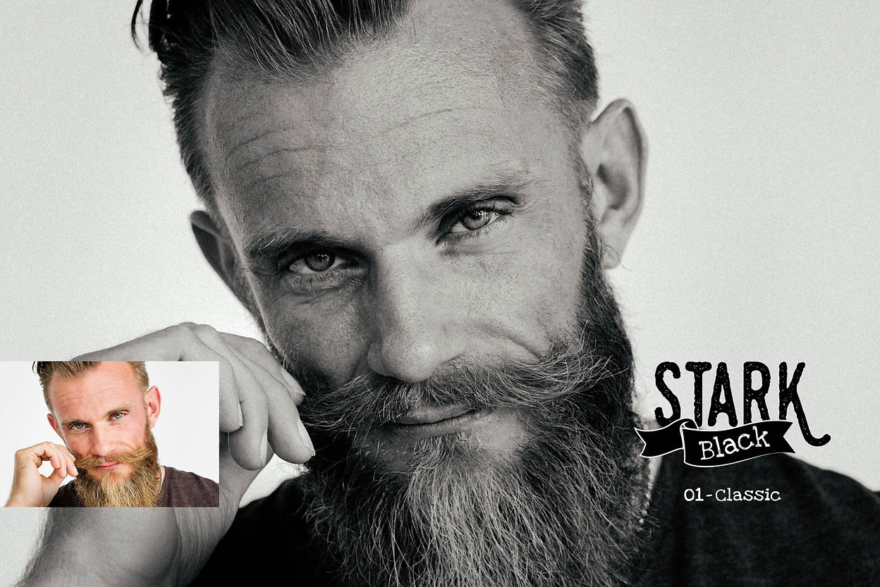 Presetrain – Stark Black Dramatic BW Lightroom Presets 插件预设 sucaiwan.com