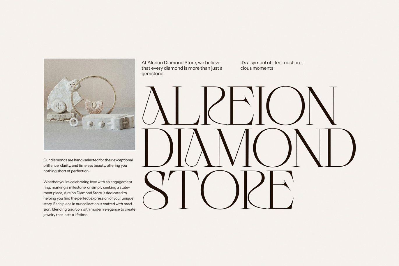 英文字体：现代奢华美学优雅精致标题排版品牌广告包装衬线字体 Straw Modern Serif Font , sucaiwan.com