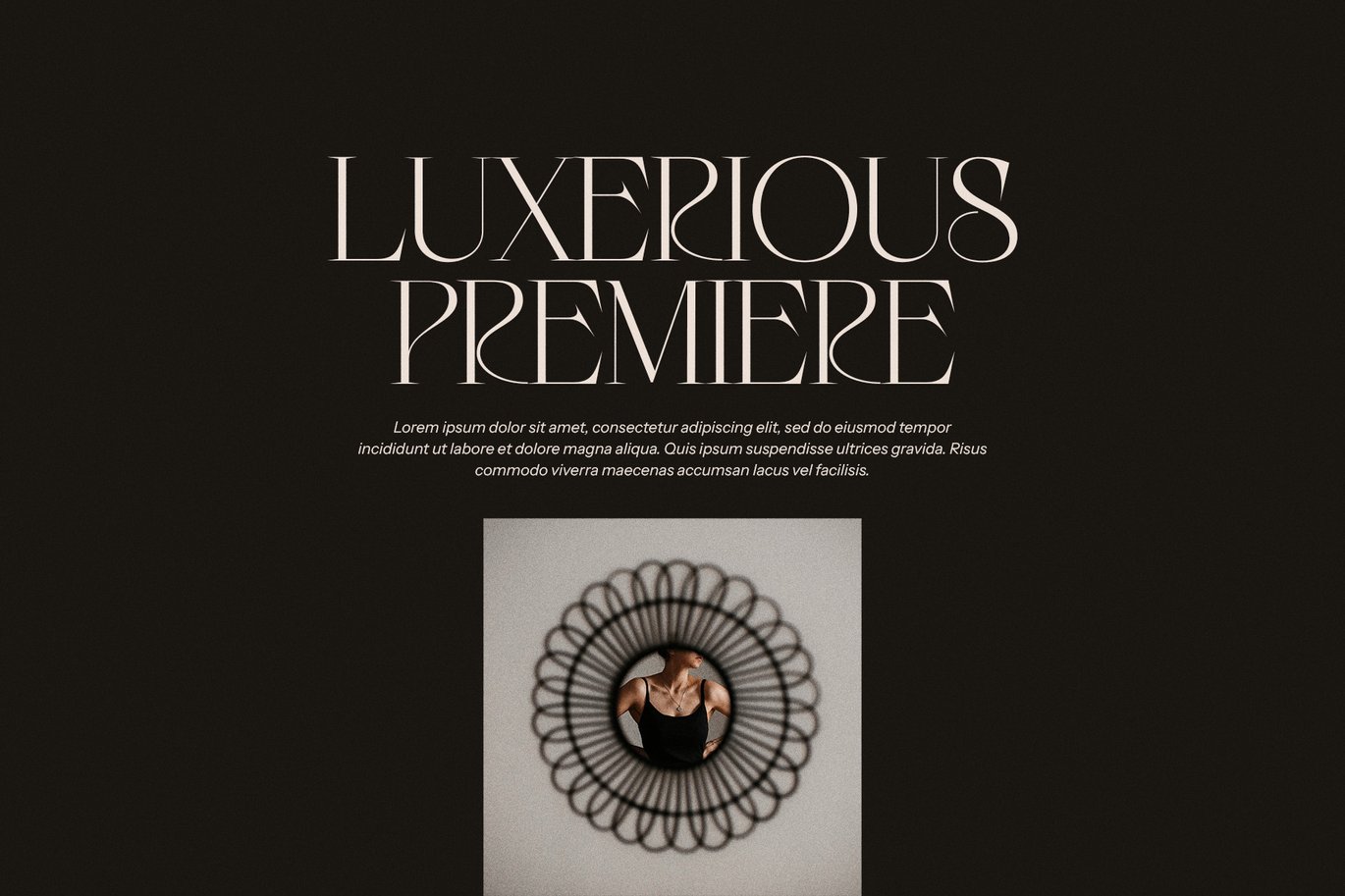 英文字体：现代奢华美学优雅精致标题排版品牌广告包装衬线字体 Straw Modern Serif Font , sucaiwan.com