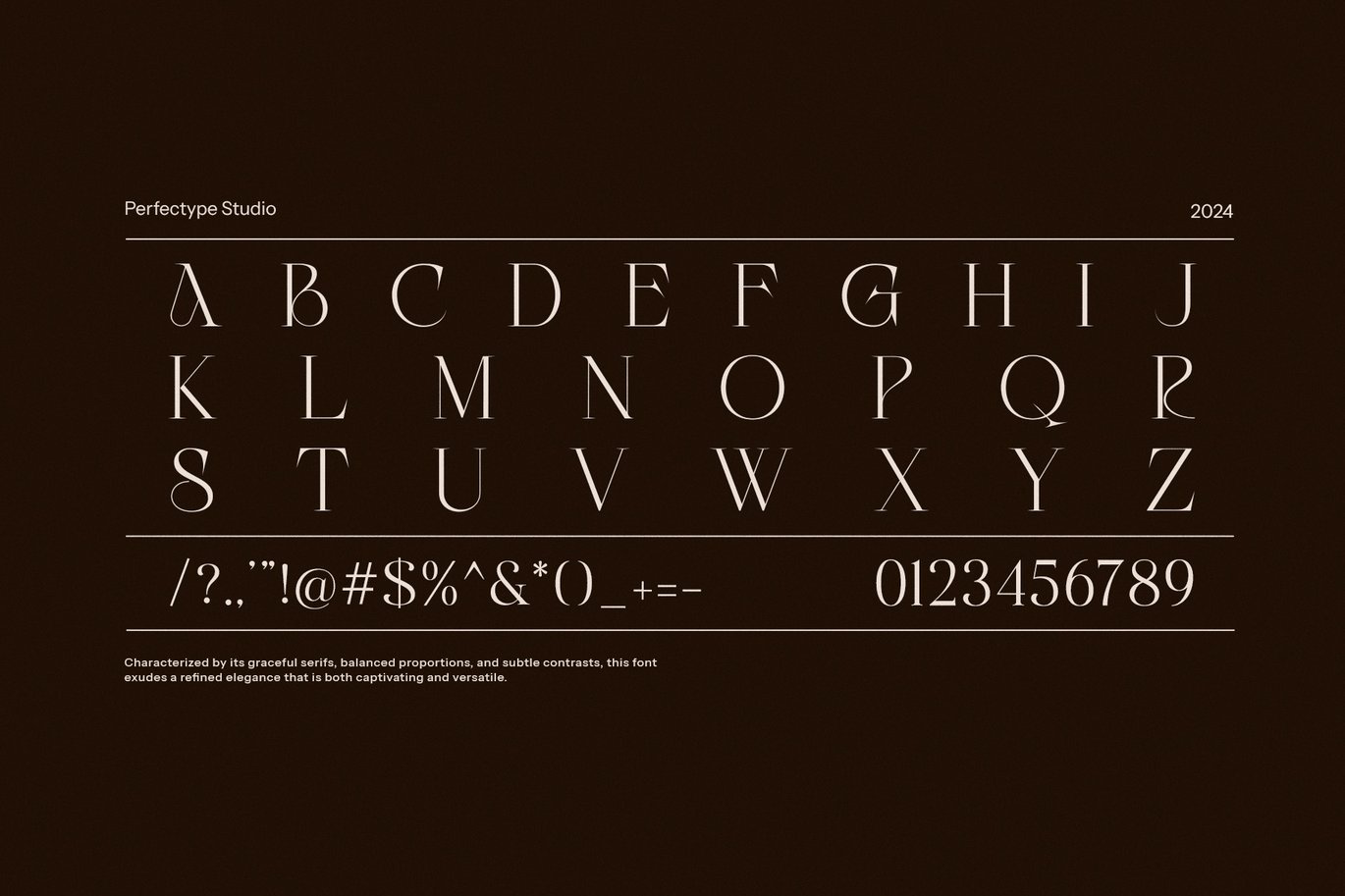 英文字体：现代奢华美学优雅精致标题排版品牌广告包装衬线字体 Straw Modern Serif Font , sucaiwan.com