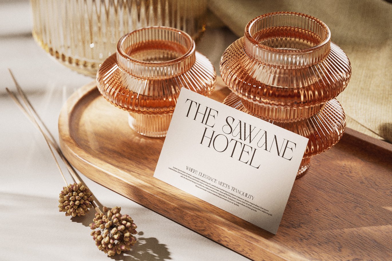 英文字体：现代奢华美学优雅精致标题排版品牌广告包装衬线字体 Straw Modern Serif Font , sucaiwan.com