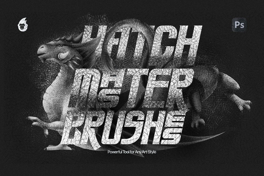 10款经典中国风插画点状铅笔素描阴影Ps笔刷画笔设计素材 Hatch Master Brushes for Photoshop 笔刷资源 第4张-素材湾丨精选海外优质设计素材资源 10款经典中国风插画点状铅笔素描阴影Ps笔刷画笔设计素材 Hatch Master Brushes for Photoshop 笔刷资源 sucaiwan.com