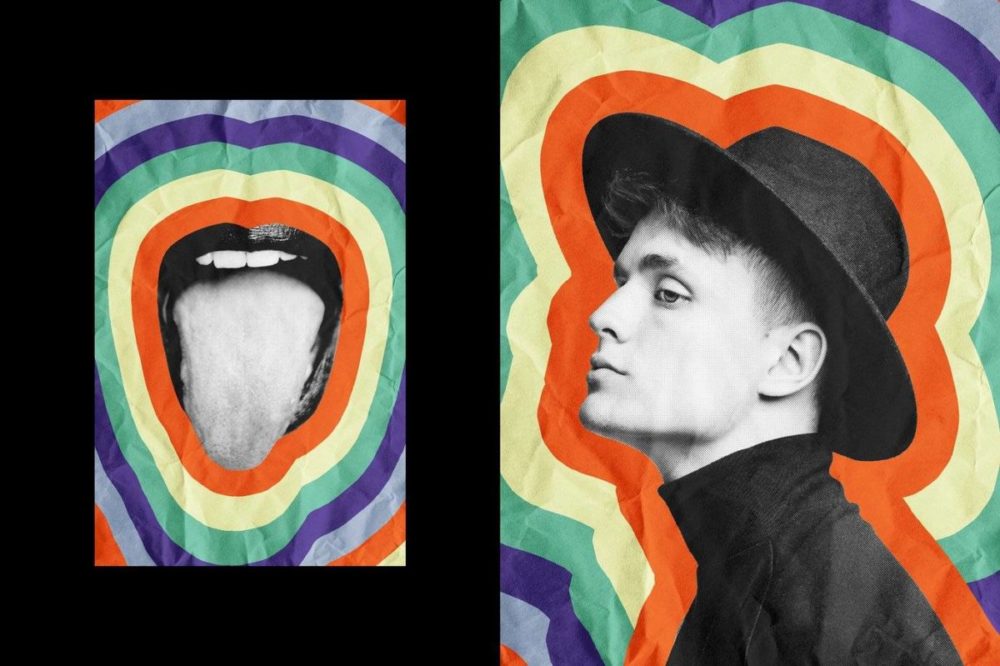 70年代复古褶皱拼贴艺术照片效果Ps修图特效滤镜插件样机素材 Retro Crumpled Collage Photo Effect 插件预设 sucaiwan.com