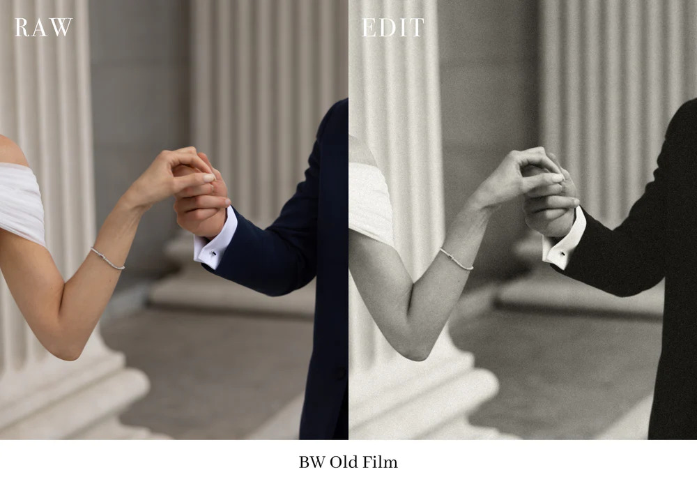 经典永恒温馨电影胶片颗粒模拟婚礼摄影照片Lightroom预设包 Kayleigh Taylor – Presets 插件预设 sucaiwan.com