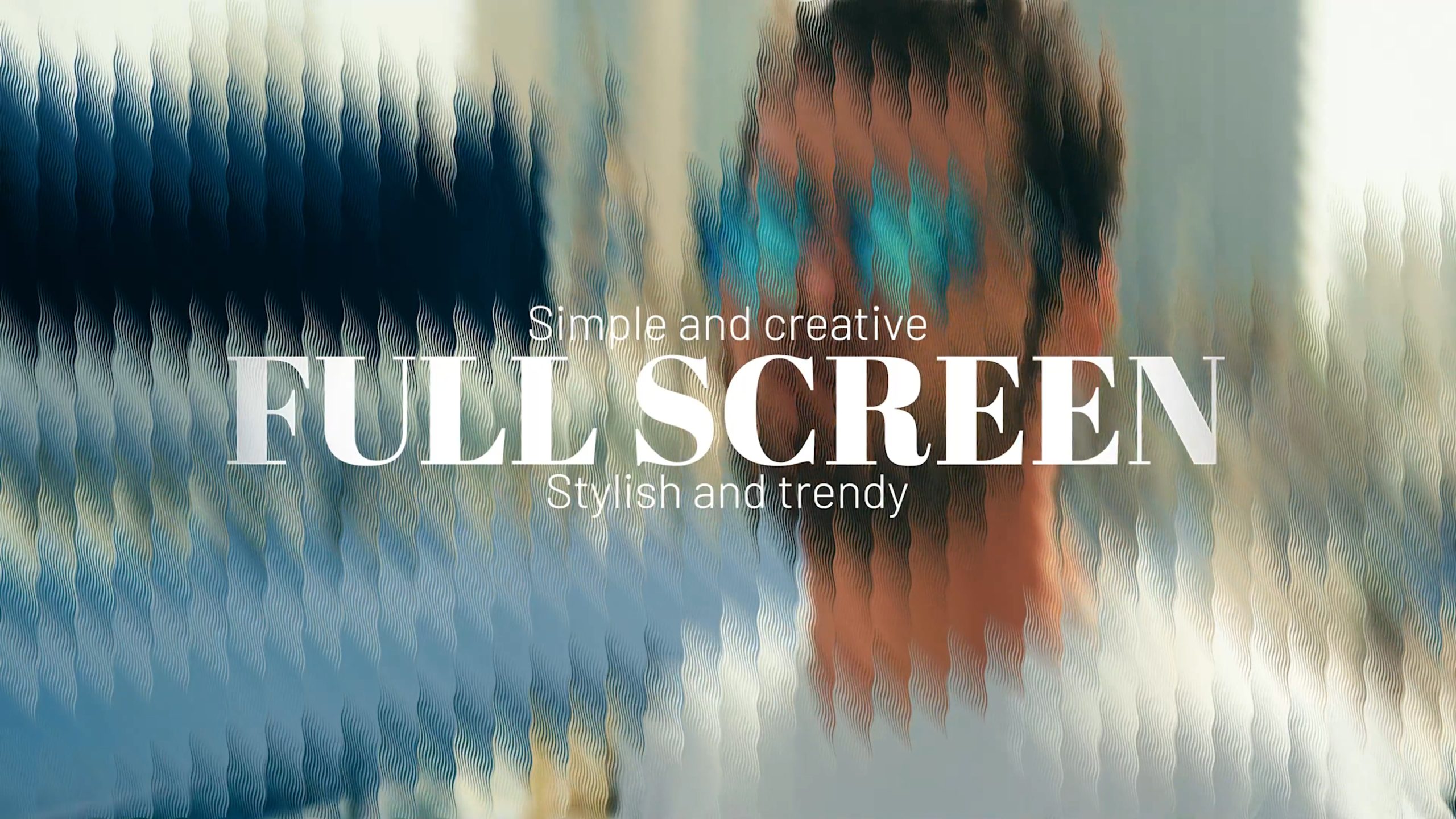 PR模板：4K时尚玻璃纹理朦胧视觉效果 Glass Titles Effect 影视音频 sucaiwan.com