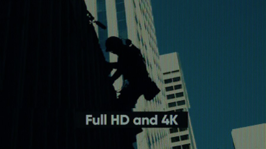 AE模板：4K复古CRT电视屏幕像素故障效果 CRT Effect 影视音频 sucaiwan.com