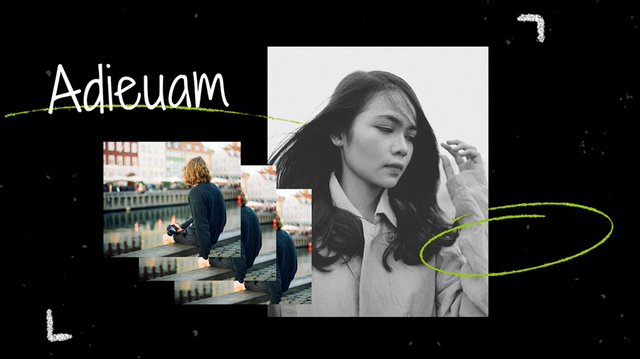 PR模板：4K时尚复古幻灯片照片视频拼贴动画过渡模板 影视音频 sucaiwan.com