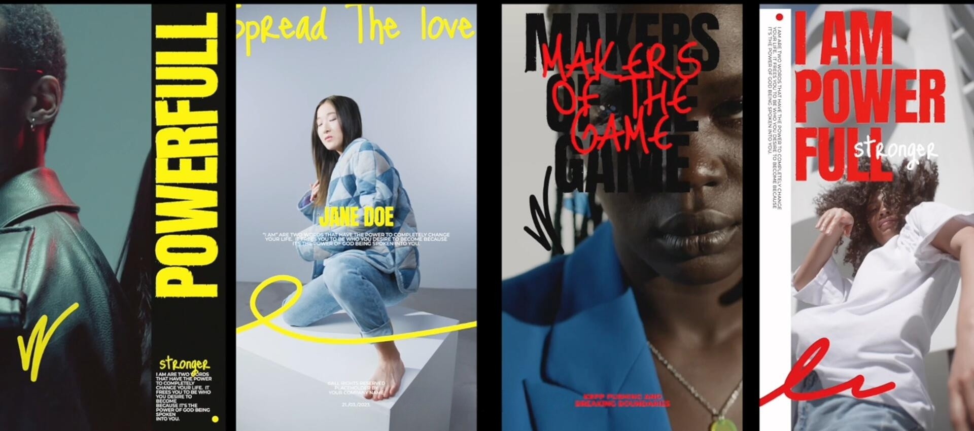 FCPX插件：8个新潮粗体手绘线条涂鸦风格文字标题动画品牌短片模板 , sucaiwan.com