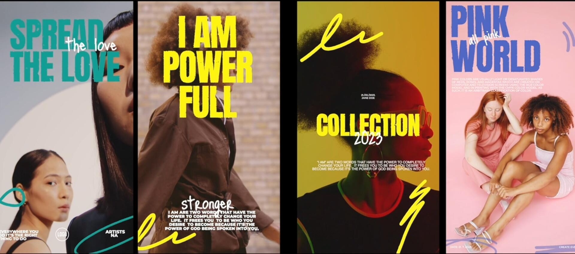 FCPX插件：8个新潮粗体手绘线条涂鸦风格文字标题动画品牌短片模板 , sucaiwan.com