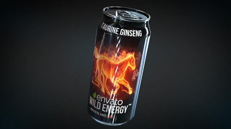 AE模板：瓶装饮料啤酒3D特写镜头商业样片展示开场片头 , sucaiwan.com