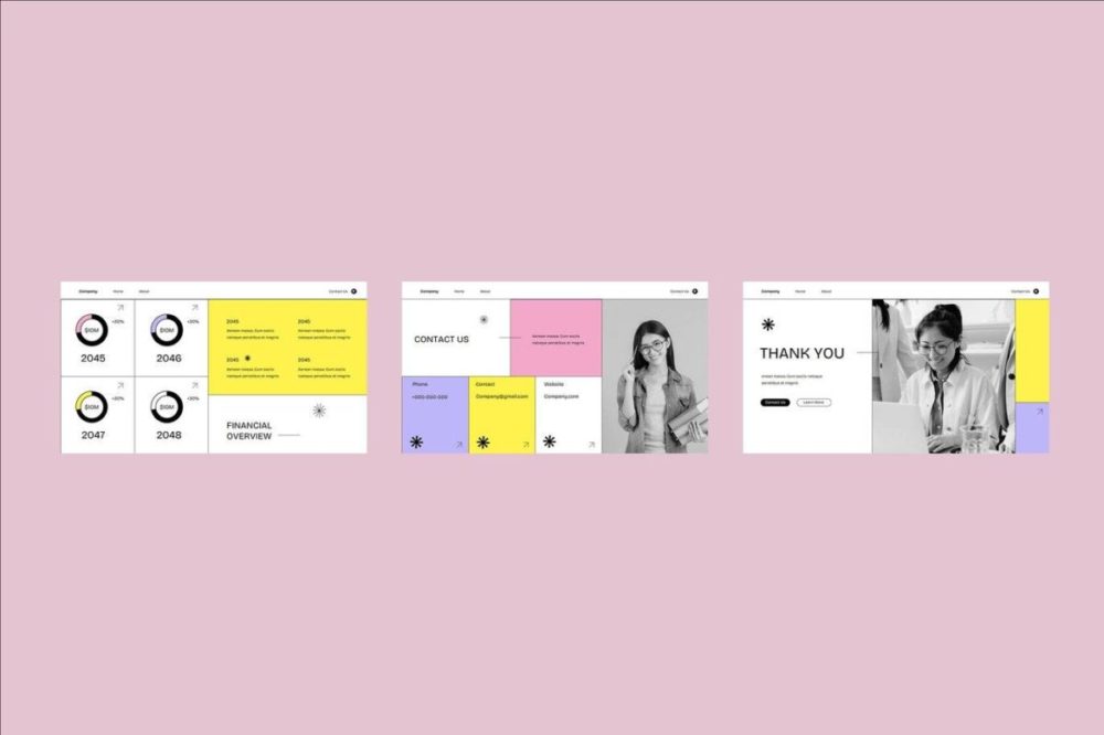 炫彩企业营销策划演示文稿设计ppt模版 Colorful Swiss Style Company Profile 002 幻灯图表 第3张-素材湾丨精选海外优质设计素材资源 炫彩企业营销策划演示文稿设计ppt模版 Colorful Swiss Style Company Profile 002 幻灯图表 sucaiwan.com