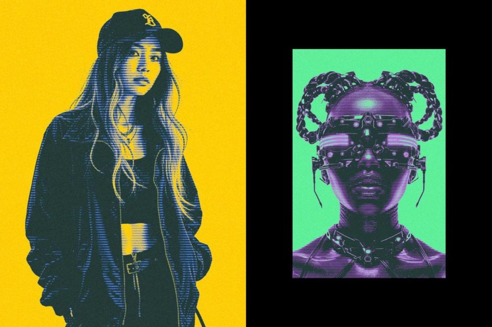 故障半色调毛刺屏幕像素照片效果PS特效滤镜样机 Glitched Lines Photo Effect 插件预设 第6张-素材湾丨精选海外优质设计素材资源 故障半色调毛刺屏幕像素照片效果PS特效滤镜样机 Glitched Lines Photo Effect 插件预设 sucaiwan.com