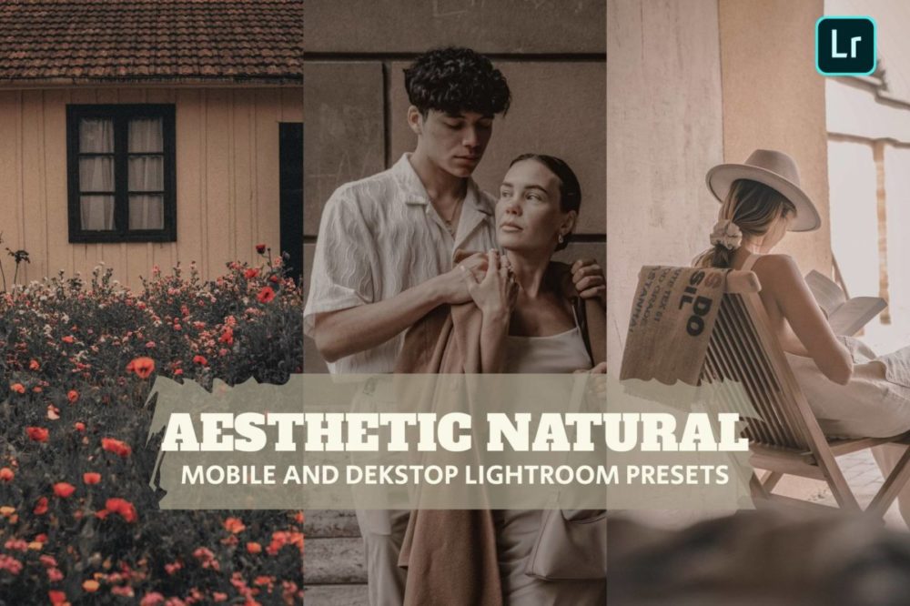 现代美学旅行生活博主摄影照片调色Lightroom预设 Aesthetic Natural Lightroom Presets Dekstop Mobile 插件预设 sucaiwan.com