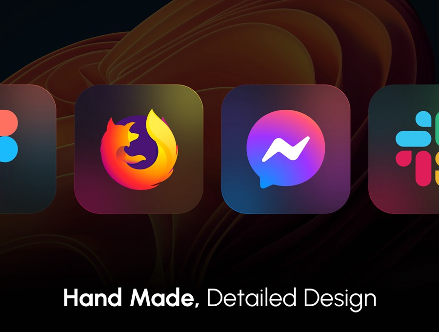 100+款高级苹果macOS操作系统APP应用程序图标Icons设计Figma格式素材 MacOS app icons set 图标素材 sucaiwan.com