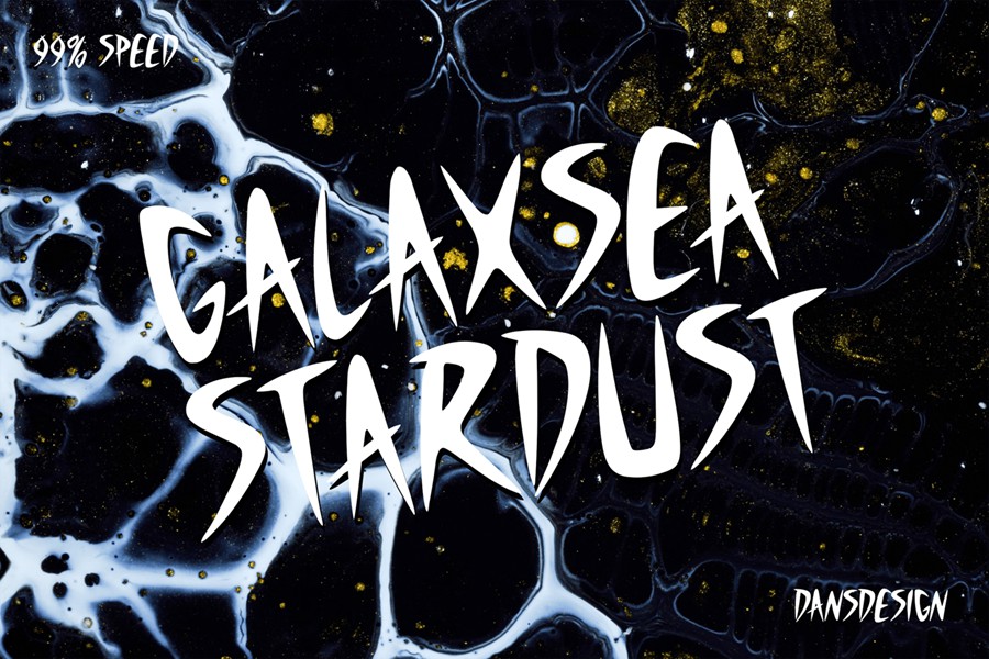 复古哥特式电影海报徽标设计y2k装饰英文字体安装包 Celestia Nexus Metal Horror Graffiti Y2k Font 设计素材 sucaiwan.com