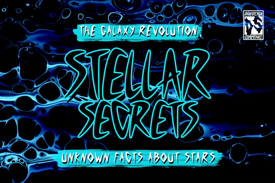 复古哥特式电影海报徽标设计y2k装饰英文字体安装包 Celestia Nexus Metal Horror Graffiti Y2k Font 设计素材 sucaiwan.com
