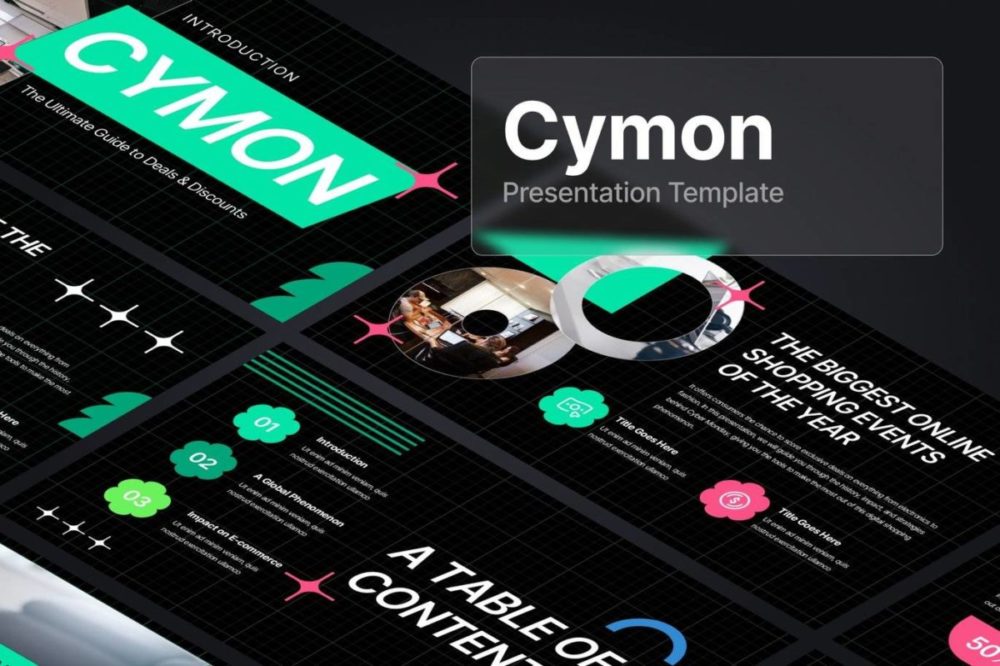时尚品牌营销策划演示文稿设计ppt模版 Cymon – Cyber Monday Powerpoint Template 幻灯图表 第5张-素材湾丨精选海外优质设计素材资源 时尚品牌营销策划演示文稿设计ppt模版 Cymon – Cyber Monday Powerpoint Template 幻灯图表 sucaiwan.com