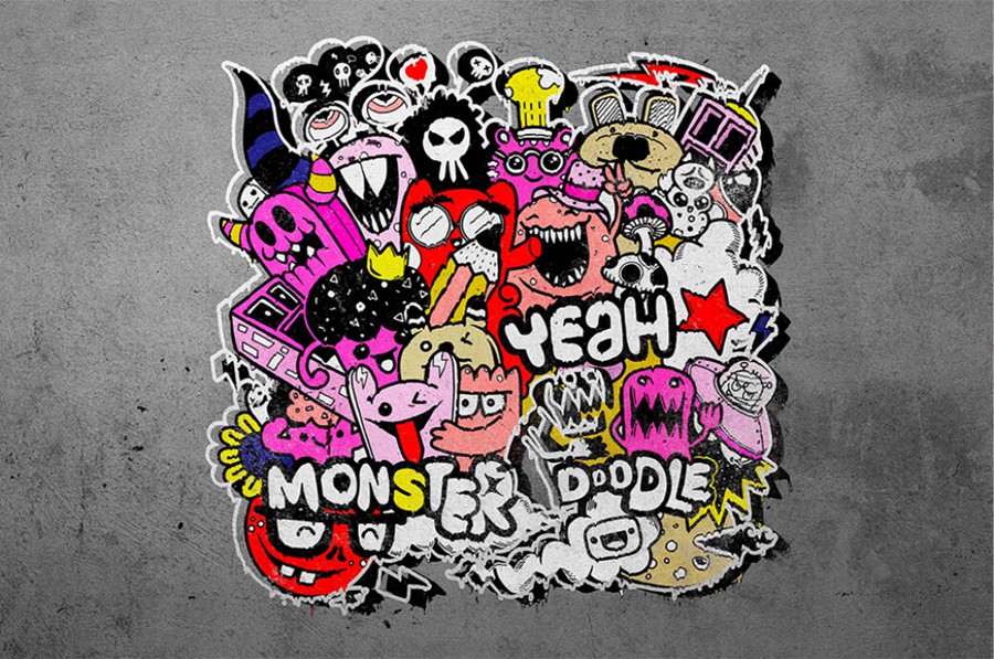 Street Graffiti Mockup 街头涂鸦文本标语图形元素和LOGO设计样机Photoshop模板 图片素材 sucaiwan.com