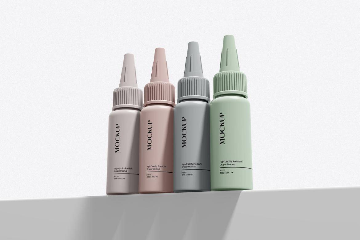 13款简约药物化妆品滴管瓶挤压瓶包装盒设计PS展示贴图效果图样机模板 Nozzle Applicator Bottle Mockup with Box 1oz 样机素材 第14张-素材湾丨精选海外优质设计素材资源 13款简约药物化妆品滴管瓶挤压瓶包装盒设计PS展示贴图效果图样机模板 Nozzle Applicator Bottle Mockup with Box 1oz 样机素材 sucaiwan.com