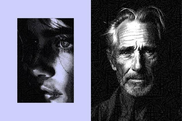 复古老式Riso凸版印刷半色调照片效果PS特效滤镜样机 Engraving Studio Hatching Effect 插件预设 第2张-素材湾丨精选海外优质设计素材资源 复古老式Riso凸版印刷半色调照片效果PS特效滤镜样机 Engraving Studio Hatching Effect 插件预设 sucaiwan.com