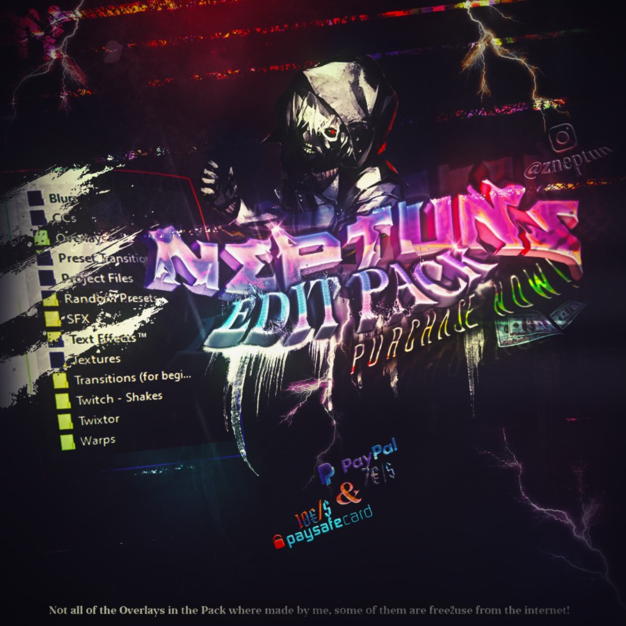 油管大神Neptun出品摇晃抖动动漫剪辑AE工程文件模板预订叠加视频音效素材包 Neptuns Edit Pack 影视音频 第1张-素材湾丨精选海外优质设计素材资源 油管大神Neptun出品摇晃抖动动漫剪辑AE工程文件模板预订叠加视频音效素材包 Neptuns Edit Pack 影视音频 sucaiwan.com