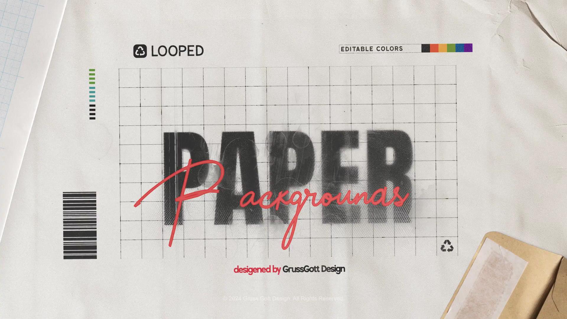 AE模板:40种创意复古手工剪切氛围皱巴巴撕裂纸张纹理无缝循环定格动画 , 第1张-素材湾丨精选海外优质设计素材资源 AE模板:40种创意复古手工剪切氛围皱巴巴撕裂纸张纹理无缝循环定格动画 , sucaiwan.com