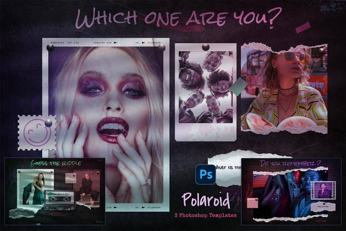 经典霓虹灯效果宝丽来边框模拟PS特效滤镜插件样机模板素材 Polaroid Photo Templates 插件预设 第1张-素材湾丨精选海外优质设计素材资源 经典霓虹灯效果宝丽来边框模拟PS特效滤镜插件样机模板素材 Polaroid Photo Templates 插件预设 sucaiwan.com