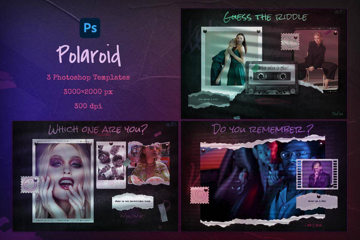 经典霓虹灯效果宝丽来边框模拟PS特效滤镜插件样机模板素材 Polaroid Photo Templates 插件预设 第5张-素材湾丨精选海外优质设计素材资源 经典霓虹灯效果宝丽来边框模拟PS特效滤镜插件样机模板素材 Polaroid Photo Templates 插件预设 sucaiwan.com