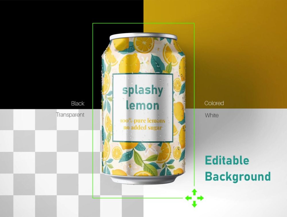 11款时尚330毫升果汁饮料苏打水啤酒听装易拉罐设计PS展示效果图样机模板素材 Drink Can 330ml PSD Mockup Set 样机素材 第8张-素材湾丨精选海外优质设计素材资源 11款时尚330毫升果汁饮料苏打水啤酒听装易拉罐设计PS展示效果图样机模板素材 Drink Can 330ml PSD Mockup Set 样机素材 sucaiwan.com