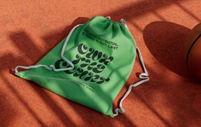 AE模板:5款现代极简手提袋帆布袋塑料收纳包动态海报VI品牌设计展示动画效果